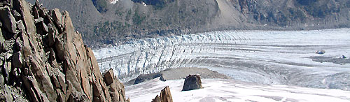 Le glacier d'argentire